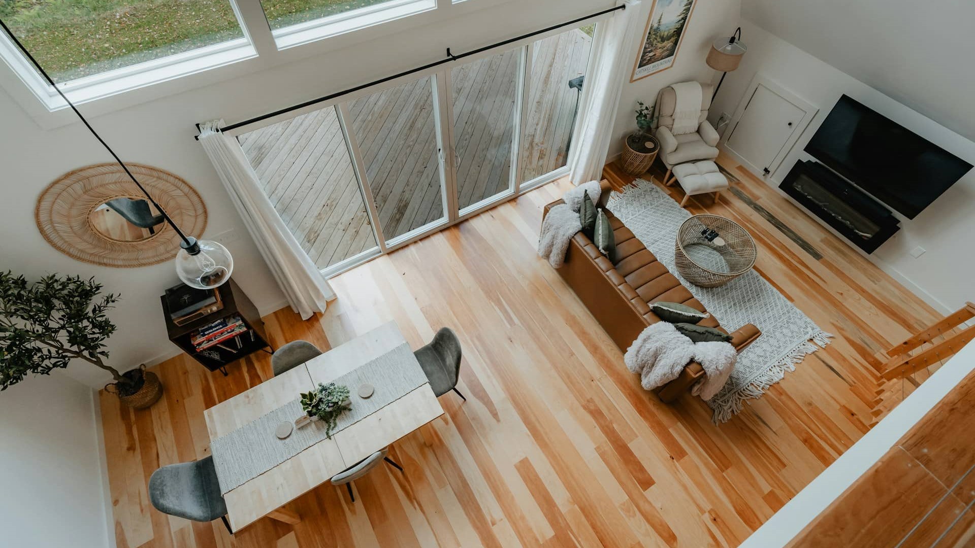 Tiny house vue mezzanine