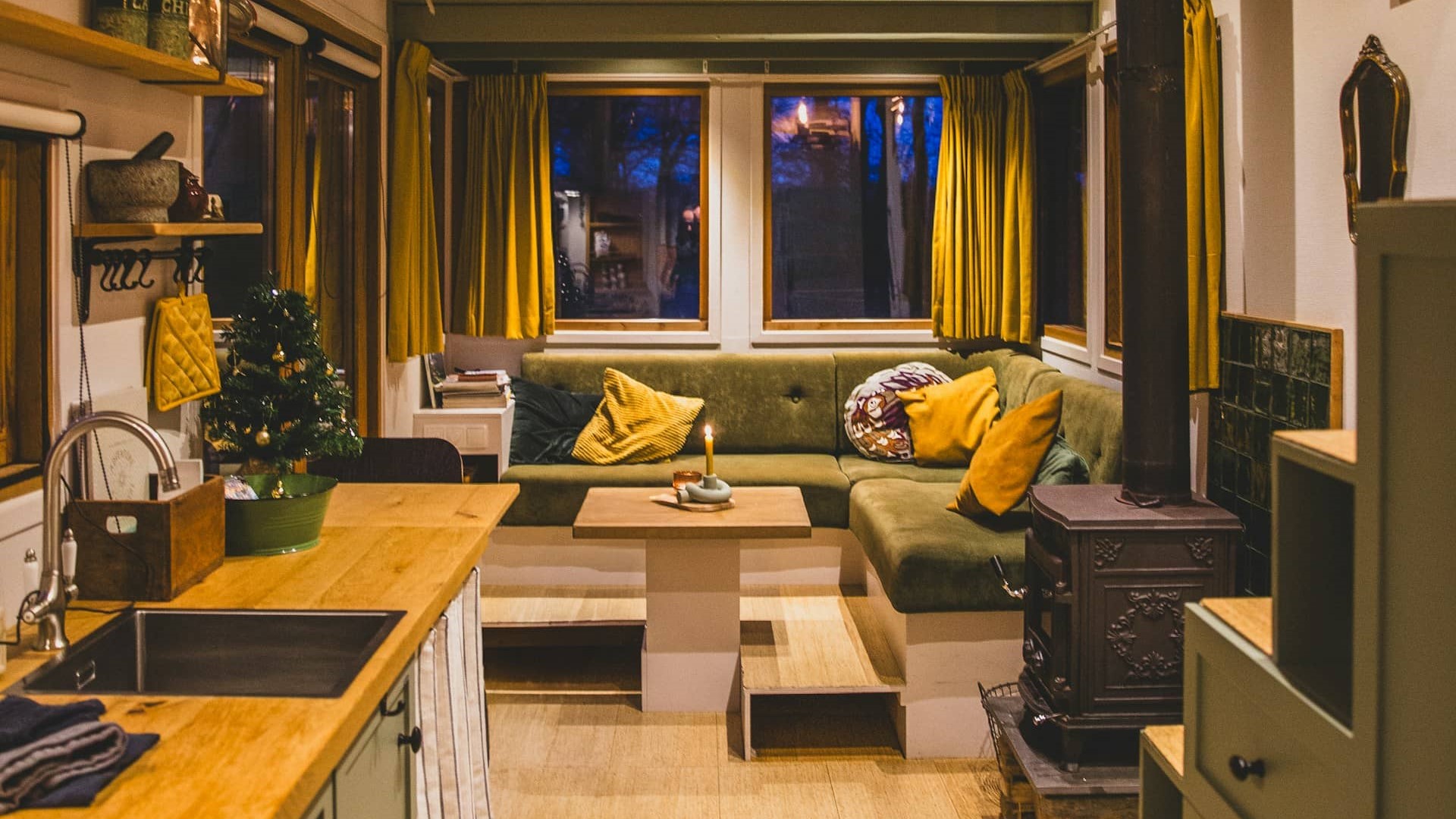 Tiny house amenagement avec style