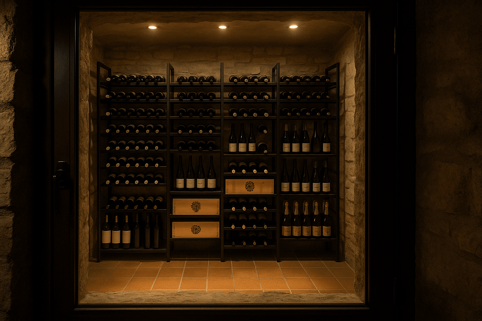 Belle cave à vin