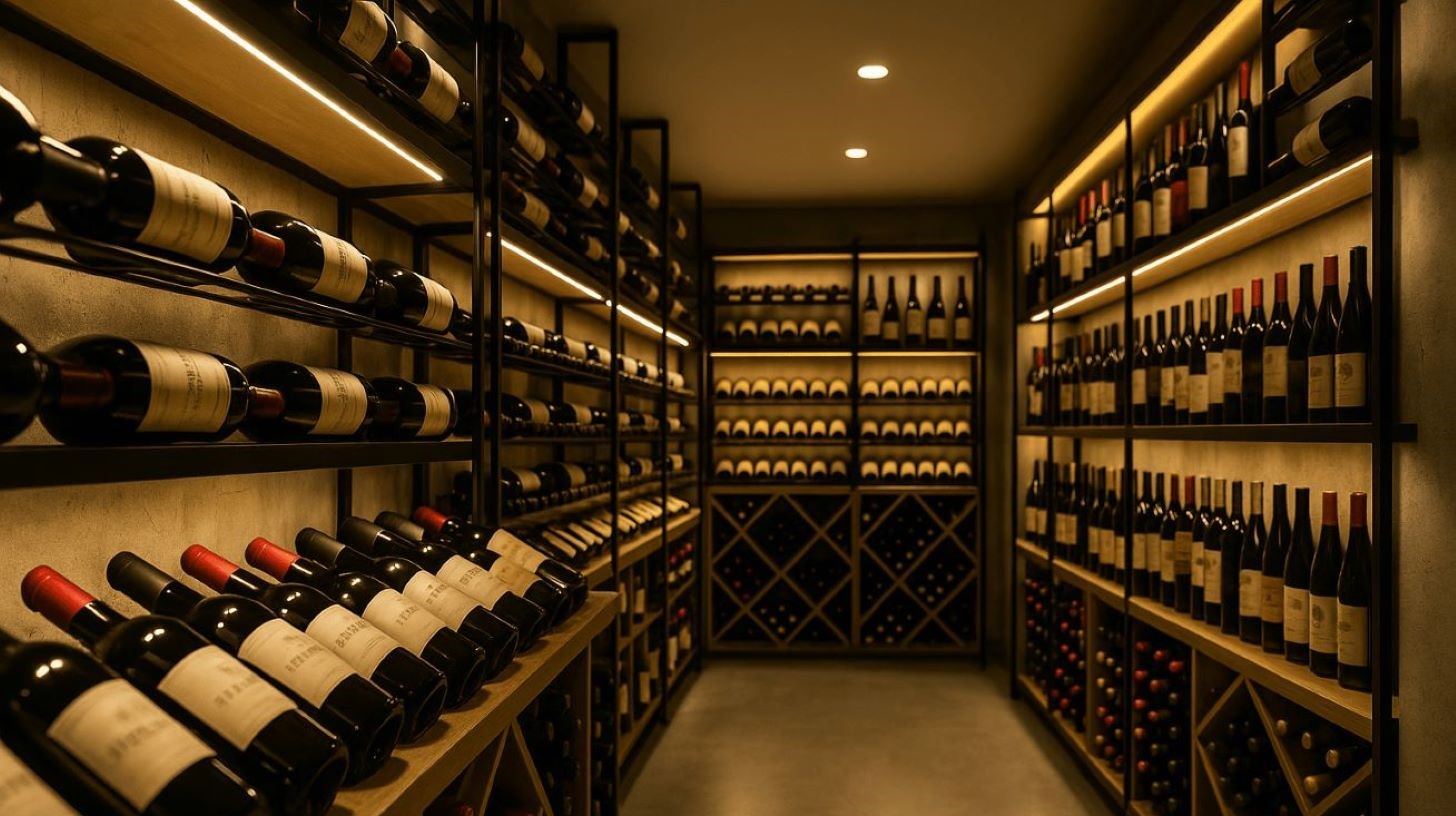 Aménager une cave à vin et spiritueux