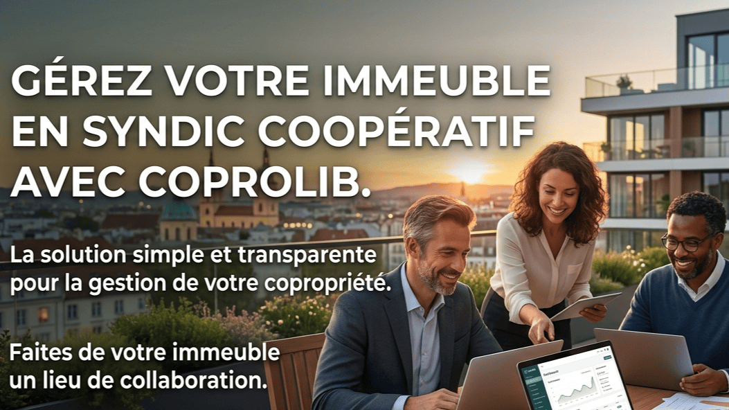 Coprolib : gérez votre immeuble en syndic coopératif
