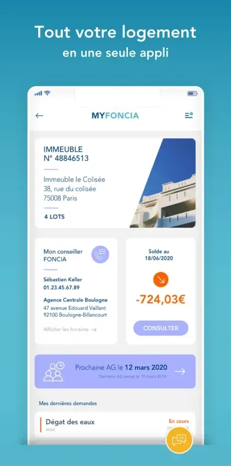 Application myfoncia