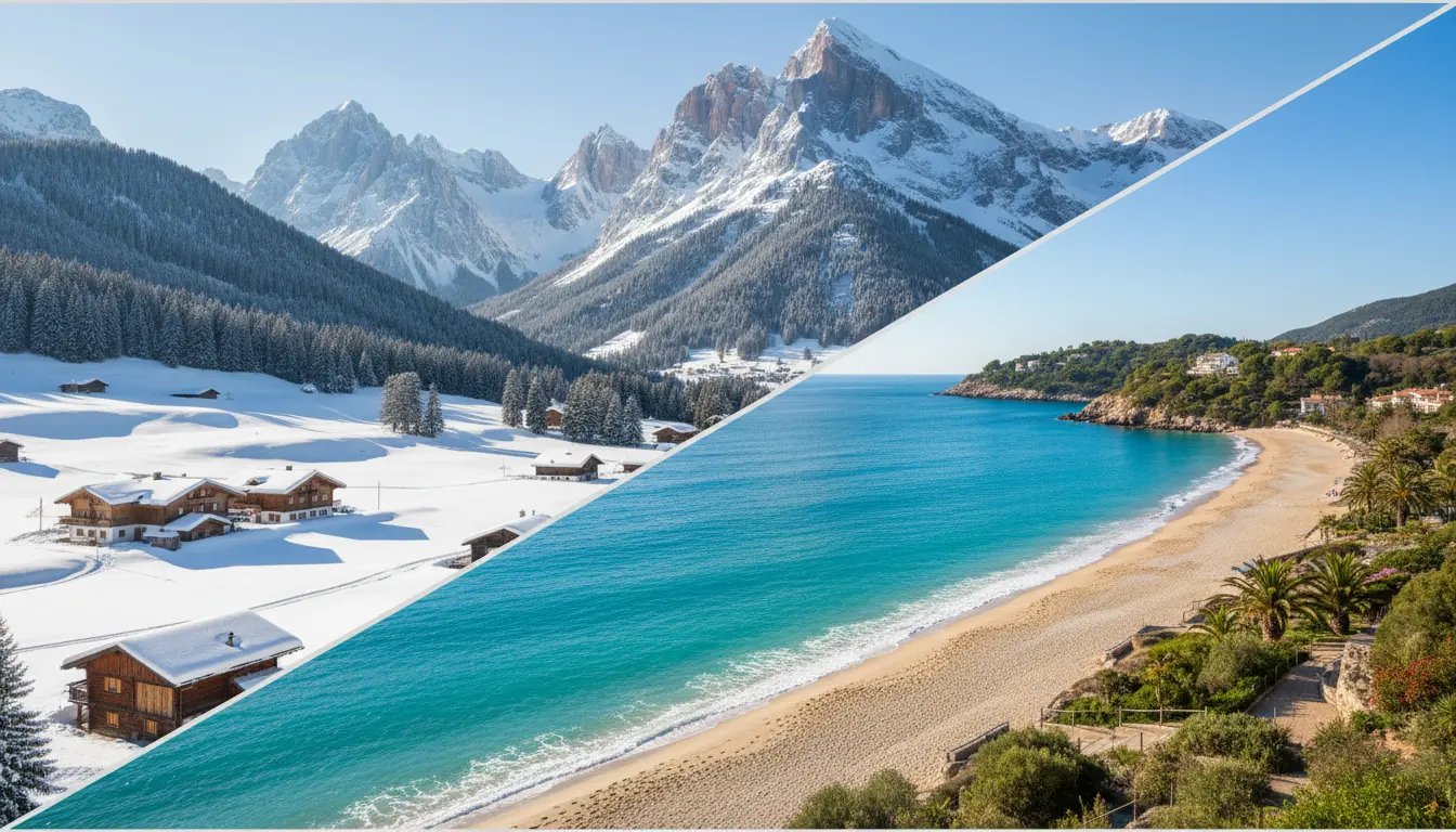 Investir à la montagne ou à la plage : que choisir pour une location saisonnière ?