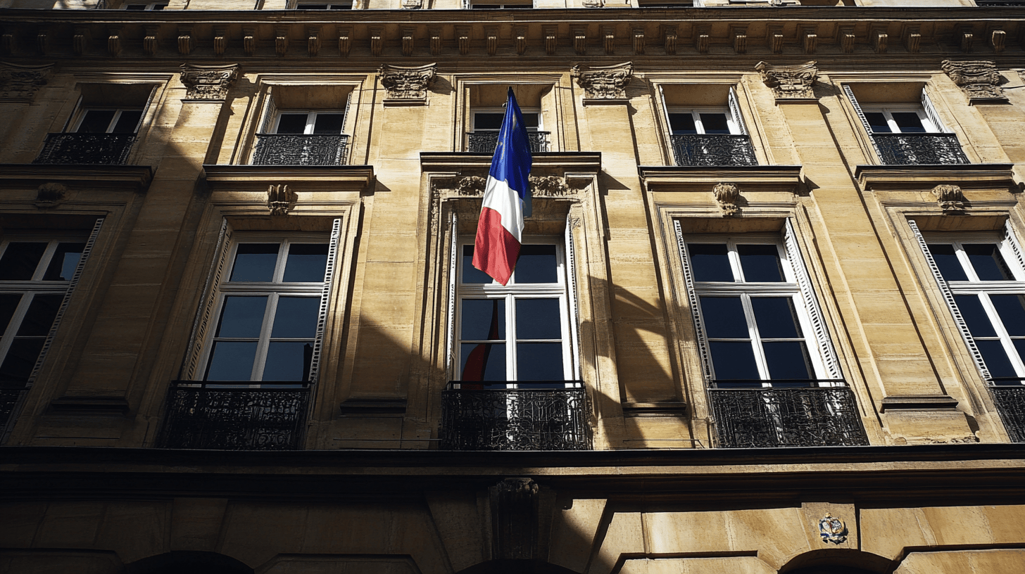 Facade mairie en france