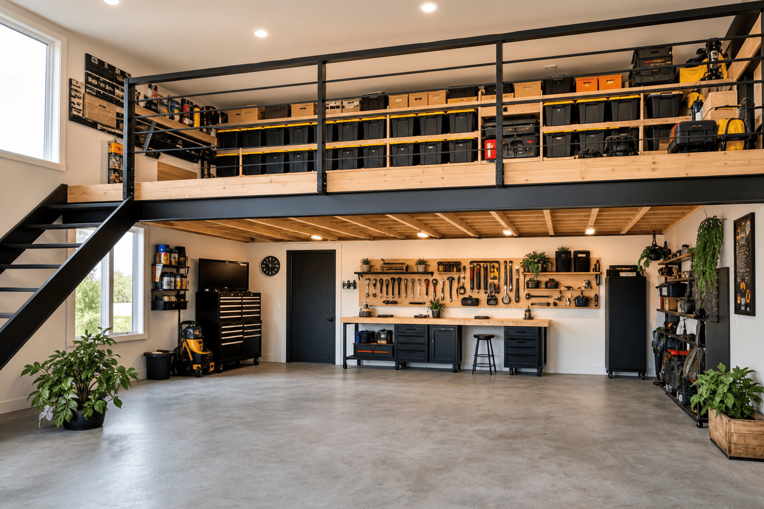 Installer une mezzanine de garage pour gagner du stockage