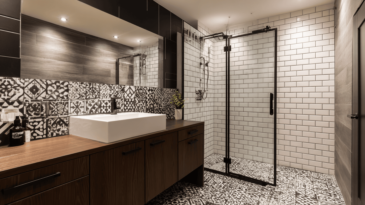 Salle de bain renove appartement parisien