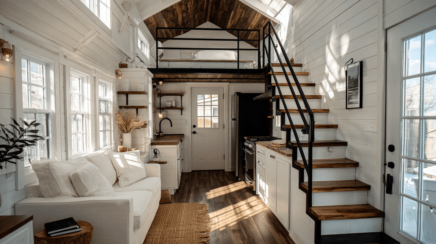 Tiny house amenagement avec charme